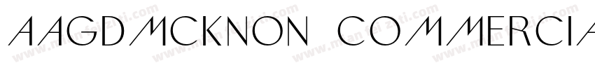 AaGDMCKNon CommerciaLUse字体转换